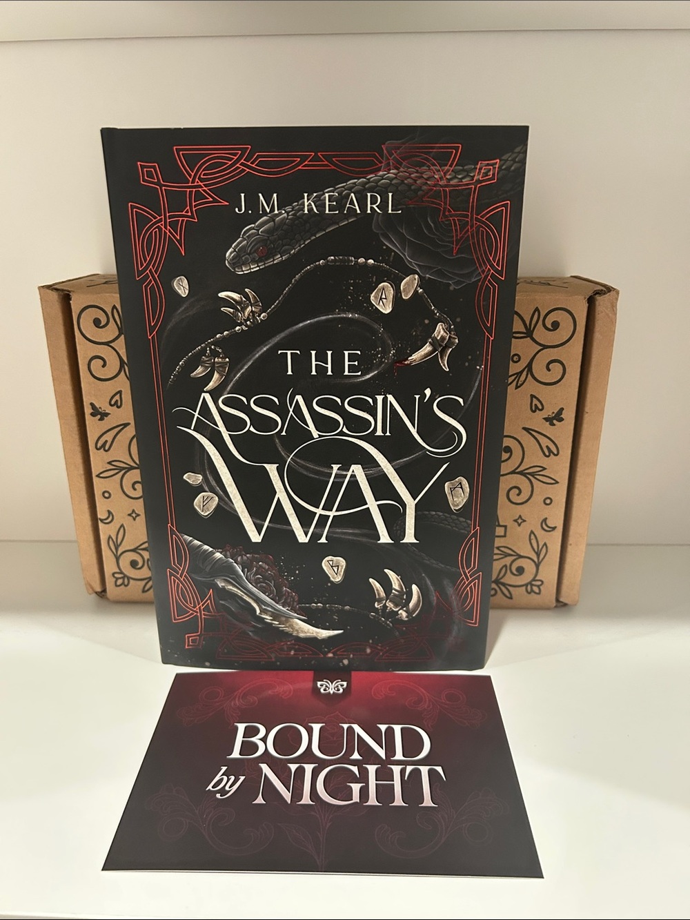 Fairyloot Romantasy The Assassin’s Way by J.M. Kearl Signed Special Edition NEW